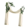 thumbnail image 5 of GUOOL Artificial Wedding Arch Flowers Kit Wedding Arch Rose Wreath Decorative Silk Flowers Artificial Flower Swag for Wedding Table Green, 5 of 9