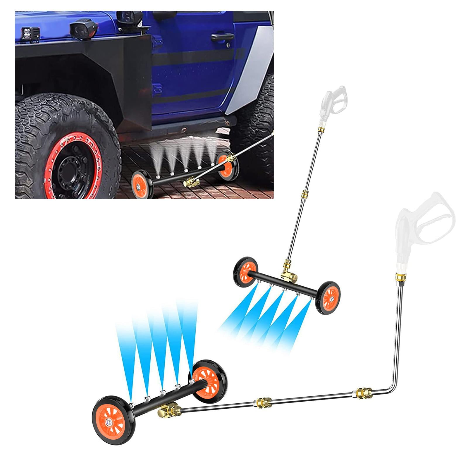 Dual Function Undercarriage Cleaner with 3 Extension wands 4000 PSI
