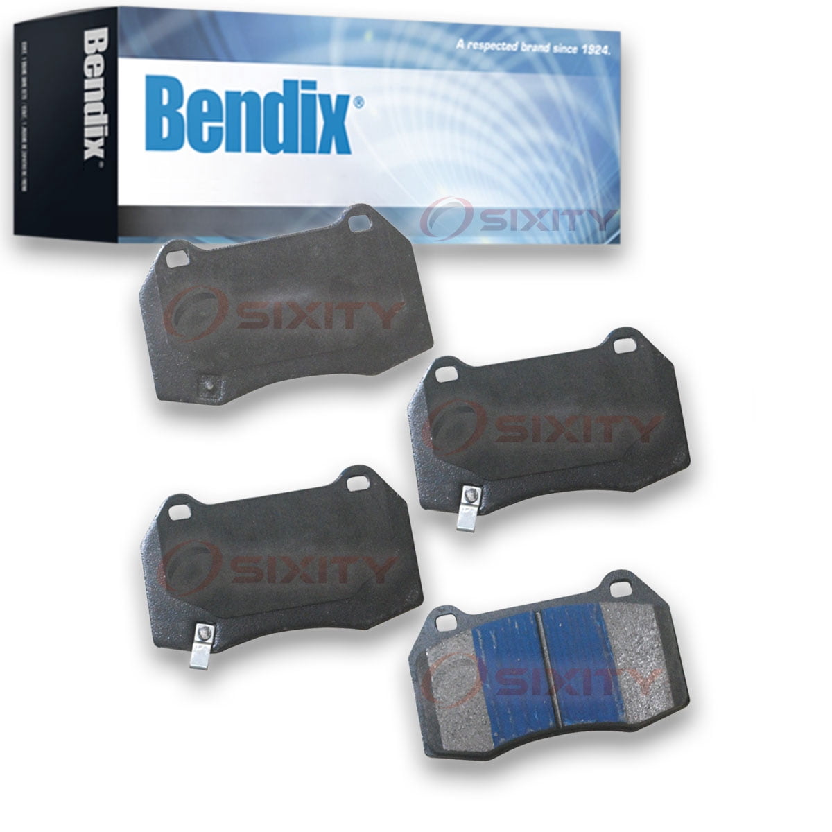 Bendix Brakes Disc Brake Pad Set Fits select: 2004 INFINITI G35, 2004-2006 NISSAN SENTRA SE-R SPEC V