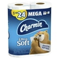 thumbnail image 3 of Charmin Ultra Soft Toilet Paper 6 Mega Rolls, 264 Sheets Per Roll, 3 of 11