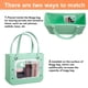 thumbnail image 3 of Bolsa de playa Everfunny Clear Bogg con accesorios, 3 unidades, 3 of 7