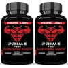 Prime Labs Testosterone Supplement for Men (2-Pack) - Stamina, Endurance, Energy, & Strength - Men's Testosterone Booster & Workout Supplement - 120 Caplets