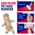thumbnail image 4 of Rodillo removedor de pelo de mascotas con Base de autolimpieza, herramienta eficiente de depilación de animales, perfecto para Furni, 4 of 4