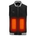 thumbnail image 4 of Fesfesfes Intelligent Five-zone Dual-control 5 Heat Pads Heating Outdoor Warm Carbon Fiber Heating Vest Sale Items, 4 of 9