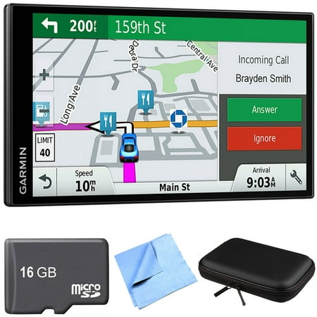 Garmin DriveSmart 61 NA LMT-S Advanced Navigation GPS with Smart Features Travel (Garmin Edge 510 Bundle Best Price)