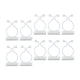 thumbnail image 5 of 10 piezas de clips para plantas trepadoras de pared, clips para jardín al aire libre Blanco L, 5 of 9