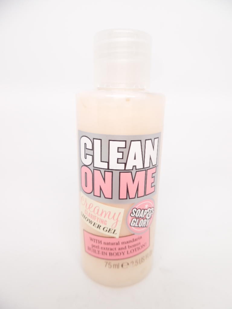 Soap & Glory Clean On Me Creamy Clarifying Shower Gel Original Pink 2.5