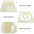 thumbnail image 4 of Monyance Lamp Cover Beige Cloth Lamp Shade for Desk and Nightstand Lamps(9.06X9.06X7.48Inches), 4 of 10