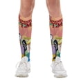 thumbnail image 7 of Adventure Time Jake The Dog Compression Socks For Women And Men Support Knee High Socks For Running Hiking Athletic Nursing, 7 of 7