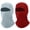 Grey/Red, variant on NCQ 2 Pack Cooling Balaclava Summer Face Mask, UV Face Cover Sun Protection, Shiesty Full Face Masks for Men Motocycle Cycling