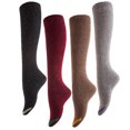 thumbnail image 3 of Meso Women's 4 Pairs Pack Truly Beautiful Knee-High Cotton Socks. Soft, Comfortable and Durable Size 6-9 M8212 Assorted, 3 of 4