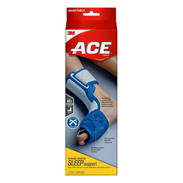 ACE Brand Plantar Fasciitis Sleep Support, Adjustable, Navy