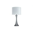 thumbnail image 3 of 24.25" Frosted Silver Table Lamp Set, 3 of 8