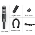thumbnail image 1 of Dust Collector Dust Catcher Vacuum Cleaner Dust Cleaner Mini Portable Dust Collector Home Car Dust Cleaner Electric Rechargeable Dust Catcher Quick Handheld Vacuum Cleaner, 1 of 7