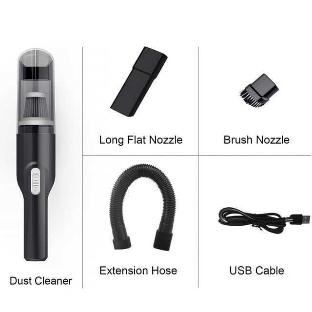 Dust Collector Dust Catcher Vacuum Cleaner Dust Cleaner Mini Portable Dust Collector Home Car Dust Cleaner Electric Rechargeable Dust Catcher Quick Handheld Vacuum Cleaner