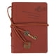 thumbnail image 1 of EeaseMX 1 cuaderno de diario de cuero vintage para planificar y escribir, papelería para estudiantes., 1 of 7