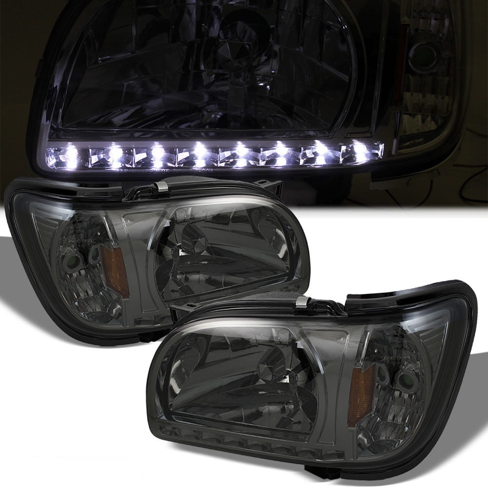 Spyder Auto HD-ON-TT01-1PC-LED-BK Crystal Headlight
