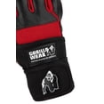 thumbnail image 3 of Dallas Wrist Wraps Gloves - Black/Red, 3 of 5