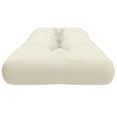 thumbnail image 3 of Moni Outdoor Cushion for Bench, Deep Tufted, White Fabric, 47 Inch, 3 of 6