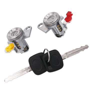 Furulu New Door Lock Cylinder W/ Keys 69051-12340 For 1993-1997 Toyota Corolla 1.6 1.8L