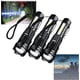 thumbnail image 1 of Linterna de observación, linterna económica, linternas LED recargables de lúmenes altos, linterna de 7 modos a prueba de agua, para emergencias en el hogar, camping, 1 of 7