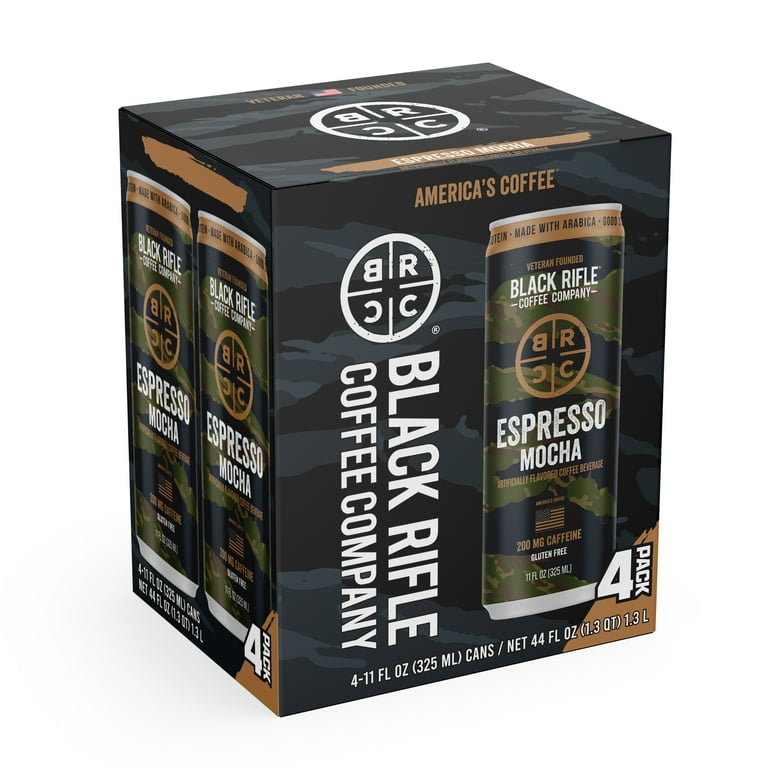 Black Rifle Coffee Company Iced Espresso Mocha, Ready to Drink for