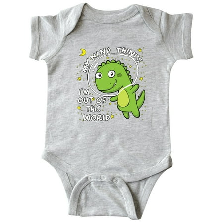

Inktastic My Nana Dinosaur Gift Baby Boy or Baby Girl Bodysuit