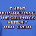 thumbnail image 3 of CafePress - The Graphics Weren't Great Dark T Shirt - Men's Classic Graphic Cotton T-Shirt, 3 of 4