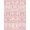 Purple Pink, Pattern 9, variant on ODIKA 8'x10' Washable Area Rug Non-Shedding, Easy Care, Asymmetrical Whimsical Interlocking Shapes Scattered Geometric for King Size Bedroom Under Bed, Master Suite