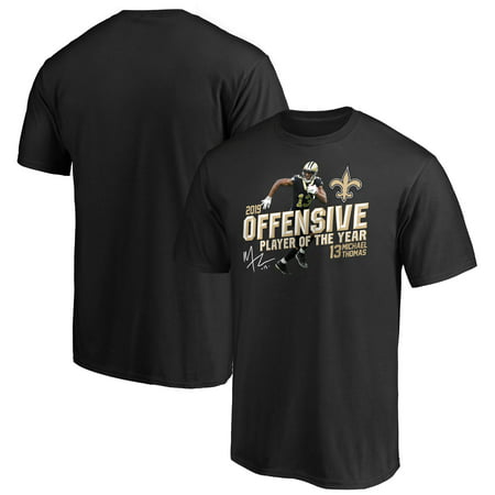 Michael Thomas New Orleans Saints NFL Pro Line by Fanatics Branded 2019 NFL Offensive Player of the Year T-Shirt -