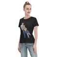 thumbnail image 4 of T-Shirt Basique à Manches Courtes pour Femmes Conan et Xiaolan, 4 of 6