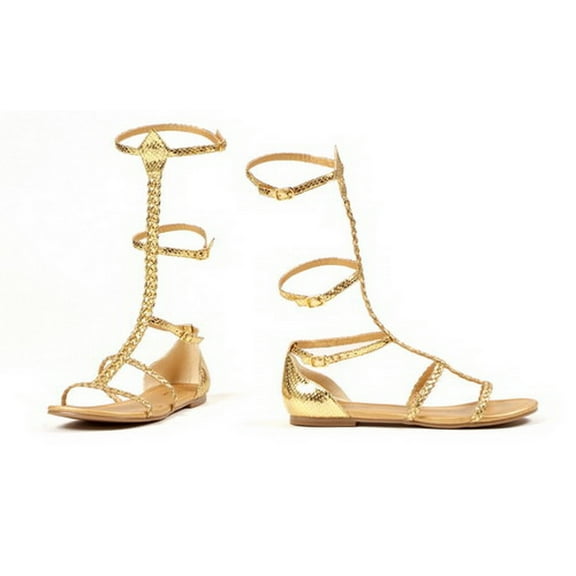Morris Costumes Women's Cairo Gold Gladiator Sandal