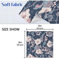 thumbnail image 7 of Coolnut Flower Pattern Cloth Napkins Set of 1,Reusable Washable Polyester Dinner Table Napkins for Kitchen,Dining,Restaurant,Party Decoration, 7 of 7