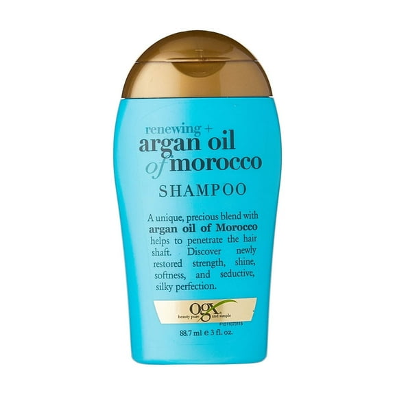 OGX Renewing   Argan Oil of Morocco Shampoo 3 oz Trial Size (Pack of 4)