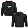 thumbnail image 2 of Sudadera con capucha retro de lobo de Alaska, algodón agradable para la piel, unisex, informal, 2 of 5