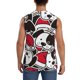 thumbnail image 4 of Fotbe Cute Dog Men's Camiseta sin Mangas Estampada para Hombres, Playera Casual para Gimnasio, Entrenamiento, Playa-X-Large, 4 of 7