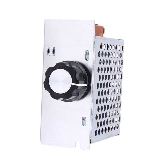 HOOWIFFY Regulador De 4000W Plata Para Electrodomésticos Con Resistencia Al Calor Y