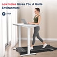 thumbnail image 5 of Redliro Desk Treadmills Walking Pads 300LBS 2.25HP Electric Running Machines for Home Office, Black, 5 of 9