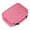 Pink, variant on 72-Hole Art Pencil Case, Artist Supply Roll for Brushes and Colored Pencils, Multi-Pocket Storage Pouch, Large Capacity Organizer for Sketching Tools, Portable Zipper Utility Bag, Black