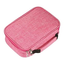 hengsof Portable Colored 72 Slots Pencil case Organizer with Printing Pattern for Prismacolor Watercolor Pencils, Crayola Colored Pencils, Marco Pencils