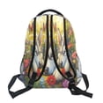 thumbnail image 5 of Backpack 16x11.4x6.9 Inches Fashion Backpack Shopping Travel Outing Backpack Beautiful Garden Husky, 5 of 9
