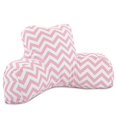 thumbnail image 1 of Coussin de Lecture Chevron Rose pour Bébé, 1 of 5