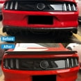 thumbnail image 3 of Car Rear Tail Light Lamp Stickers Honeycomb Type Decal Carbon Fiber Style 48 x 30cm, 3 of 5