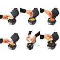 thumbnail image 4 of Hamilton Beach 25477 Top Press Kitchen Counter Breakfast Sandwich Maker, Black, 4 of 6