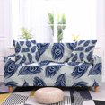 thumbnail image 2 of Feather Printed Sofa Covers for Living Room Couch Cover Elastic Stretch Slipcover Sectional Corner1/2/3/4-seater Housse Canapé, 2 of 6
