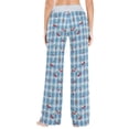 thumbnail image 5 of Comfy Casual Women's Pajama Pants Print Wide Leg Small Red Cherries, 5 of 6