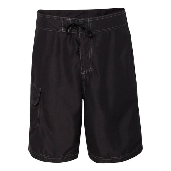 Burnside Men's Solid Board Short 36 BLACK