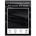 thumbnail image 4 of Cadmus Moisture Wicking Polo Shirts for Men Slim-Fit Short Sleeve Business Golf Athletic Tops,Black,L, 4 of 7