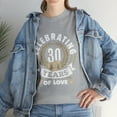 thumbnail image 2 of Celebrating 30 Years Of Love 30th Marriage Anniversary T-Shirt, 2 of 2