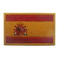thumbnail image 1 of Applique Patch DIY Spanish Flag Sew on Patch Embroidery Patch with Magic Sticker, 1 of 9